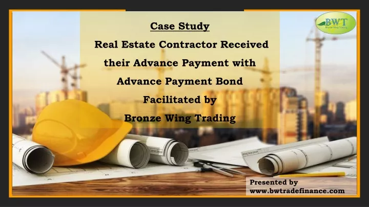 case study real estate contractor received their