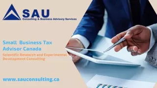 Experienced SR&ED Firms Canada - SAU Consulting