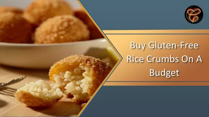 buy gluten free rice crumbs on a budget