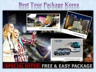 Best Tour Package Korea