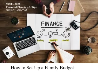How to Set Up a Family Budget