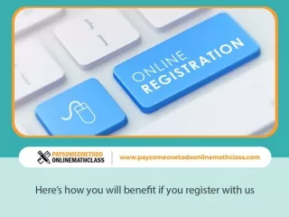 Here’s how you will benefit if you register with us