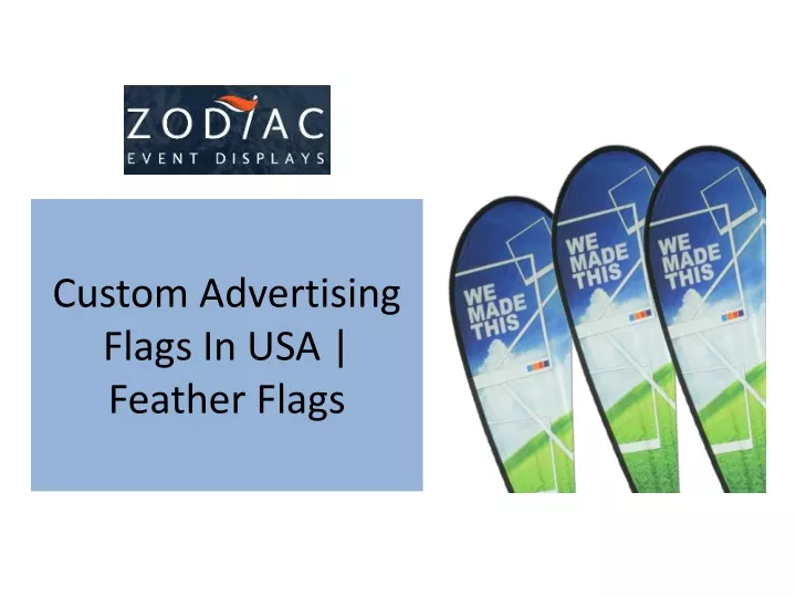 custom advertising flags in usa feather flags