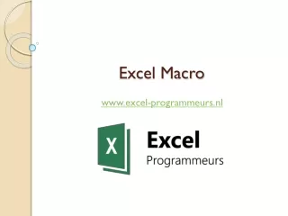 Excel Macro | Excel Help