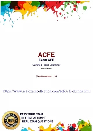 2020 Valid ACFE CFE Exam Questions