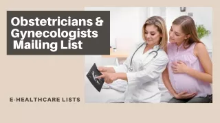 List of Obstetrics & Gynecologists| OBGYN Mailing List