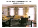 Custom Made Sofa - slide 1
