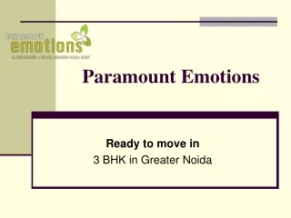Ready to move 2 bhk apartment in greater noida