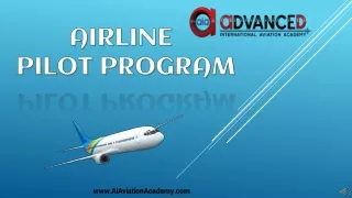 Airline pilot Program | AIAviation Flight School