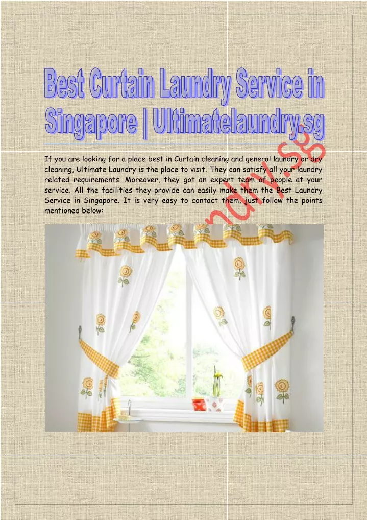 if you are looking for a place best in curtain