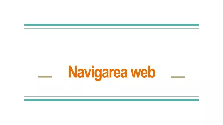 navigarea web