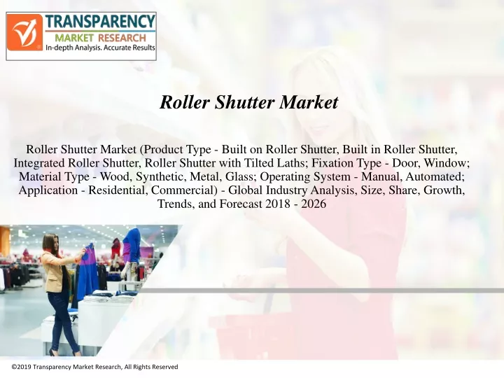 roller shutter market