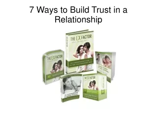 7 Ways to Build Trust in a Relationship