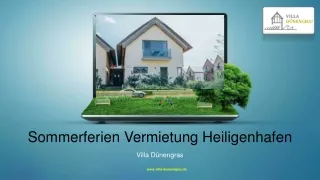 Buch Sommerferien Vermietung  Heiligenhafen - Villa Dünengras