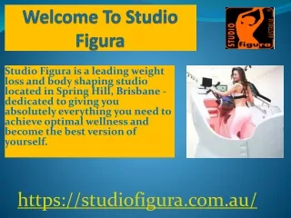 Welcome To Studio Figura
