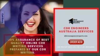 CDR Help Australia : CDR Engineers Australia Services