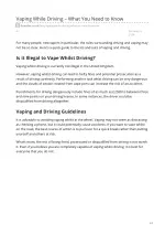 Vaping While Driving – What You Need to Know - slide 1