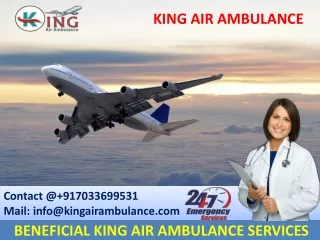 Finest Air Ambulance in Dibrugarh and Bagdogra-King Ambulance