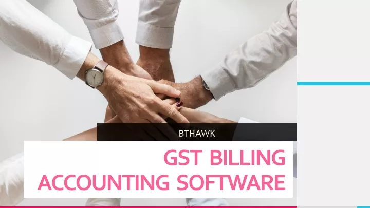 gst billing accounting software