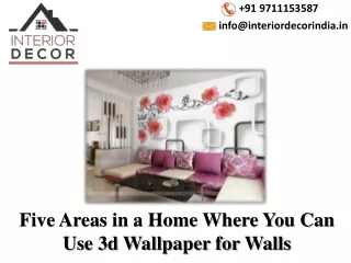The Feature of Colors in Custom Wallpaper for Walls