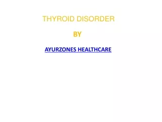 thyroid disorder