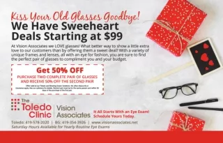 Get 50% Off on Complete Pair of Glasses