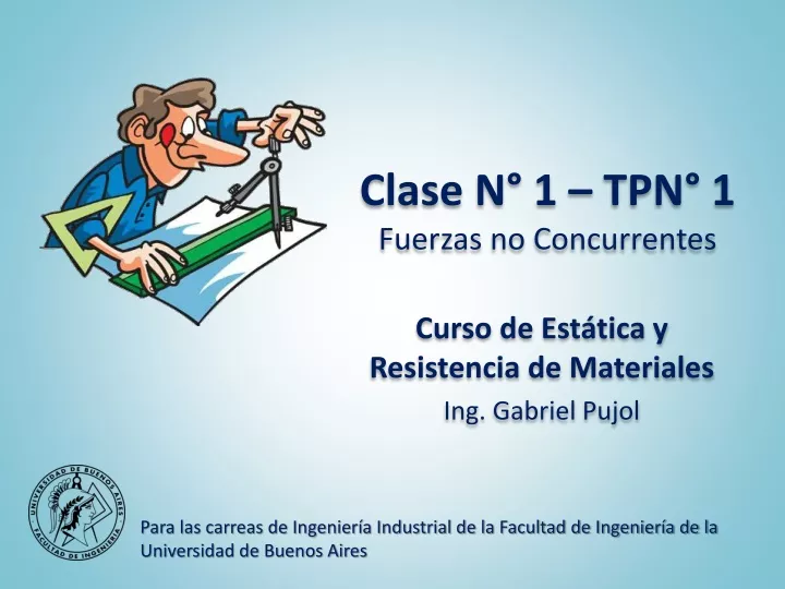 clase n 1 tpn 1 fuerzas no concurrentes