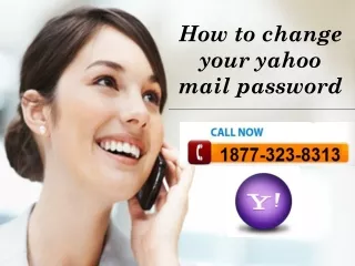 How to change your yahoo mail password?
