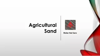 Agricultural Sand