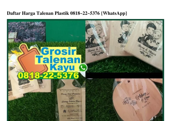 daftar harga talenan plastik 0818 22 5376 whatsapp