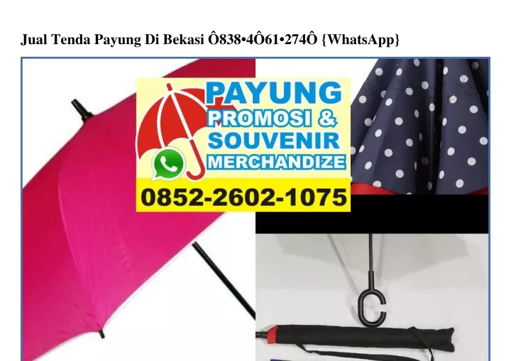 jual tenda payung di bekasi 838 4 61 274 whatsapp