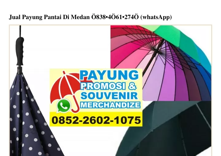 jual payung pantai di medan 838 4 61 274 whatsapp