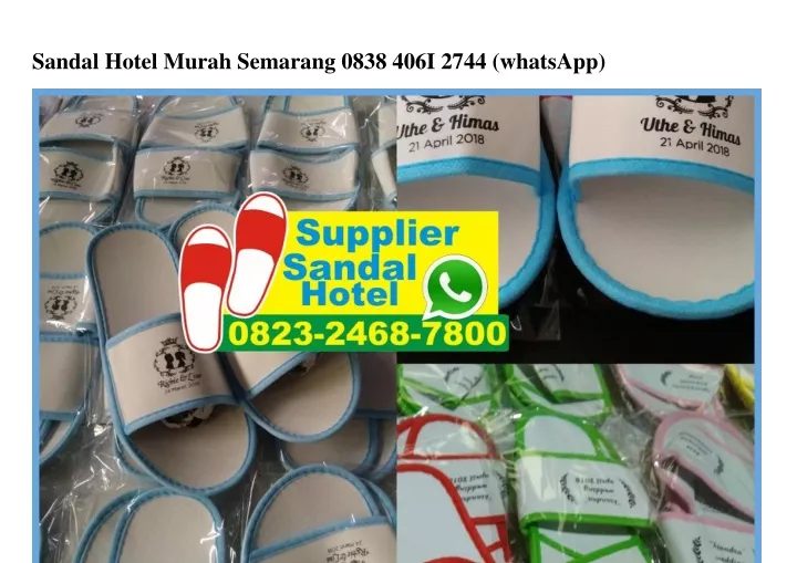 sandal hotel murah semarang 0838 406i 2744