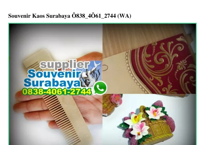 souvenir kaos surabaya 838 4 61 2744 wa