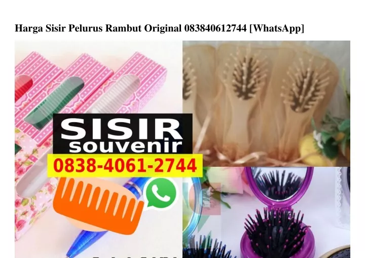 harga sisir pelurus rambut original 083840612744