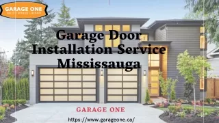 Garage Door Service Mississauga | Repair, Sales, & Service | Garage One