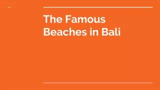Best beaches in Bali | Shoes on loose