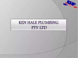 Best Plumbers in Penrith - Ken Hale Plumbing