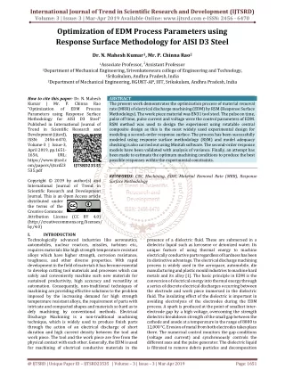 international journal of trend in scientific