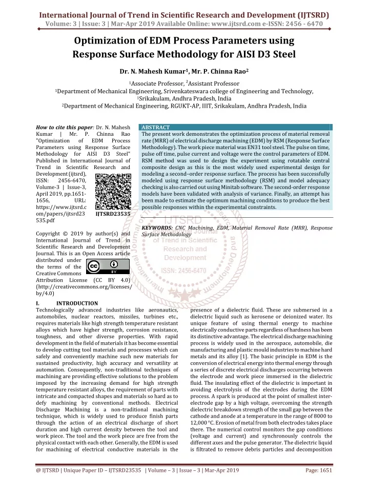 international journal of trend in scientific