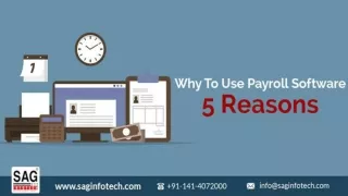 Five Reasons Why You Need A Payroll Software