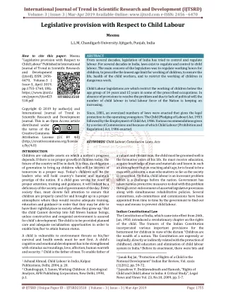 international journal of trend in scientific