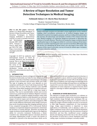 international journal of trend in scientific