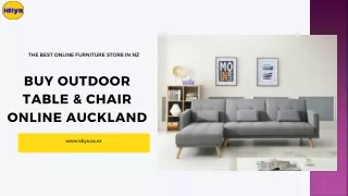 Furniture Ponsonby, Buy Outdoor Table & Chair Online Auckland