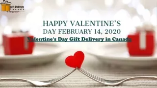 Valentine's Day Chocolate Gift basket delivery in Canada