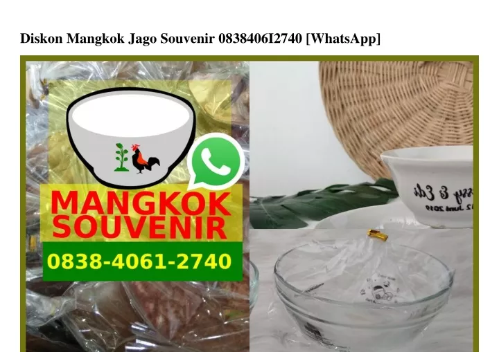 diskon mangkok jago souvenir 0838406i2740 whatsapp