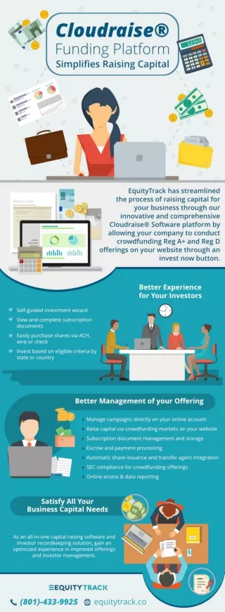 Cloudraise® Funding Platform Simplifies Raising Capital At EquityTrack