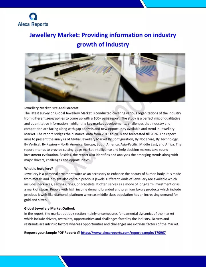 jewellery market providing information
