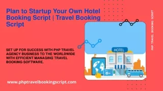 Readymade PHP Hotel Booking Script | PHP Travel Booking Script