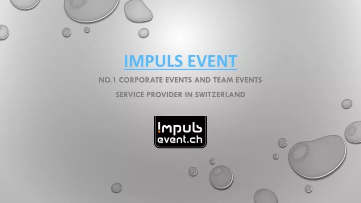 impuls event no 1 corporate events and team events